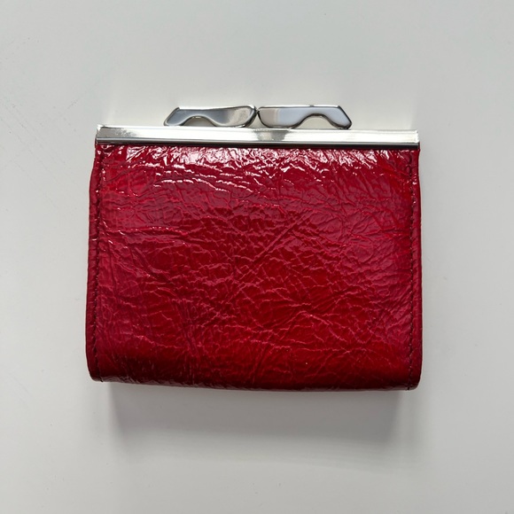 Abas Frame Coin Purse in Red - Picture 2 of 5